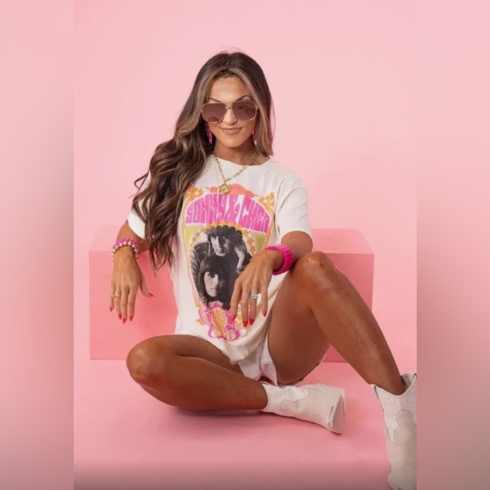 Daydreamer Sonny and Cher Melody Fair Boyfriend Tee